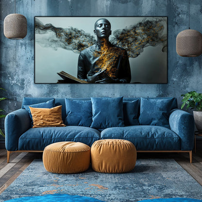 Beyond Meditation - Tablouri moderne pe sticla securizata pentru living contemporan NO24