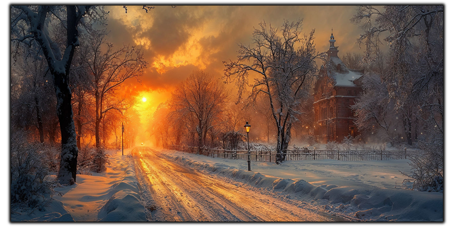 Tablou Sticla Securizata - Colectia Cold Ember - no22