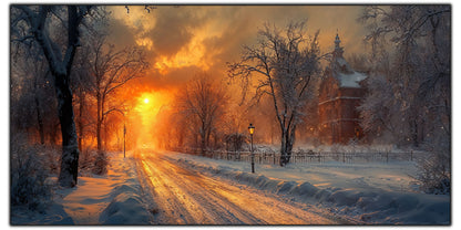 Tablou Sticla Securizata - Colectia Cold Ember - no22