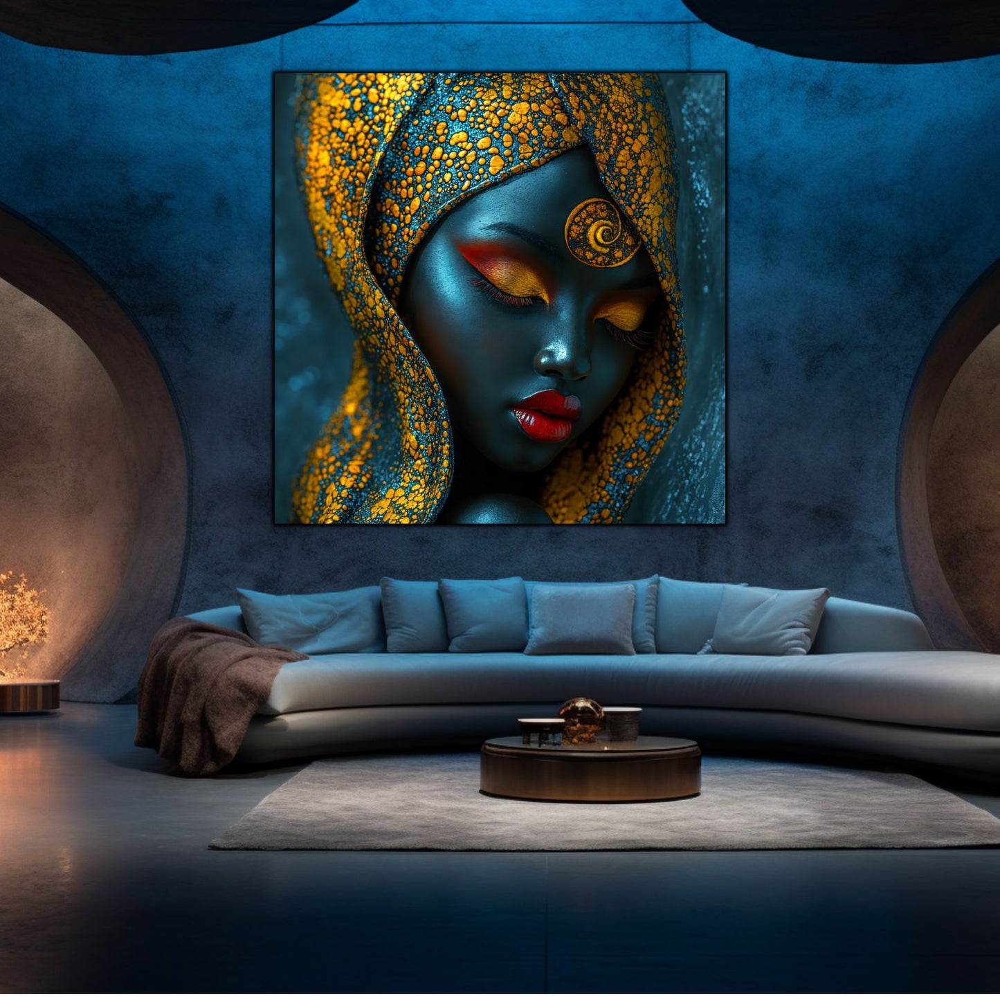 Tablou unicat din sticlă securizată - Beyond Tribe NO30