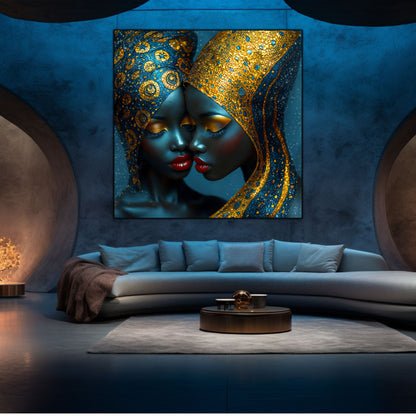 Tablou unicat din sticlă securizată - Beyond Tribe NO36