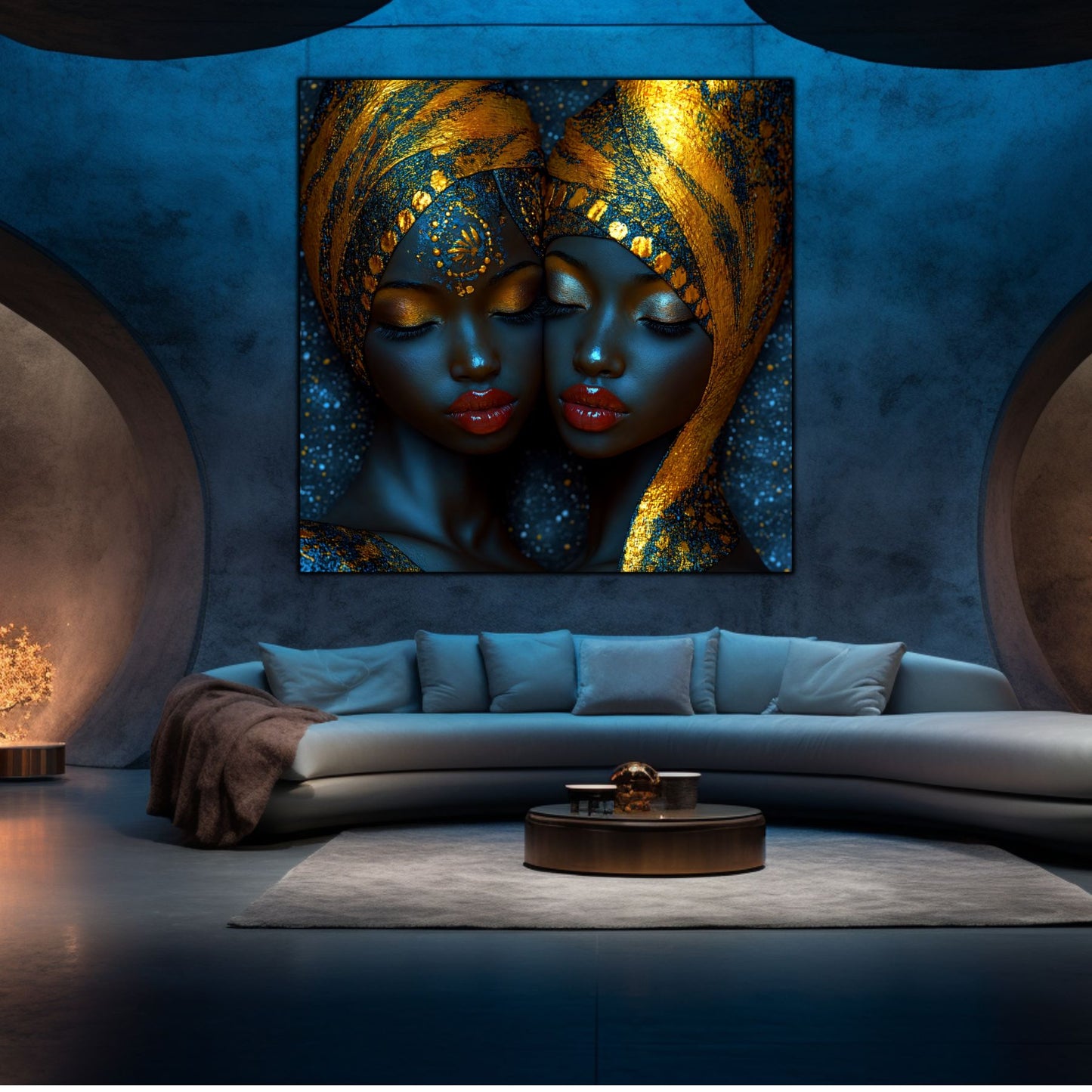 Tablou unicat din sticlă securizată - Beyond Tribe NO31