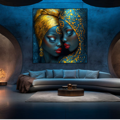 Tablou unicat din sticlă securizată - Beyond Tribe NO33