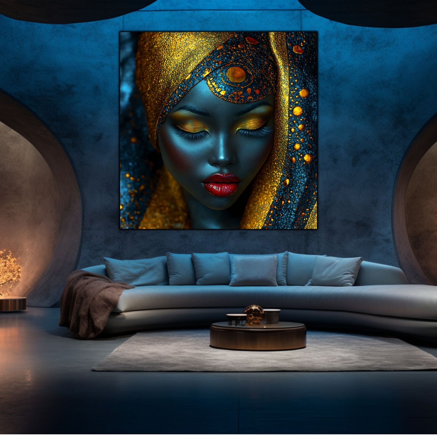 Tablou unicat din sticlă securizată - Beyond Tribe NO32