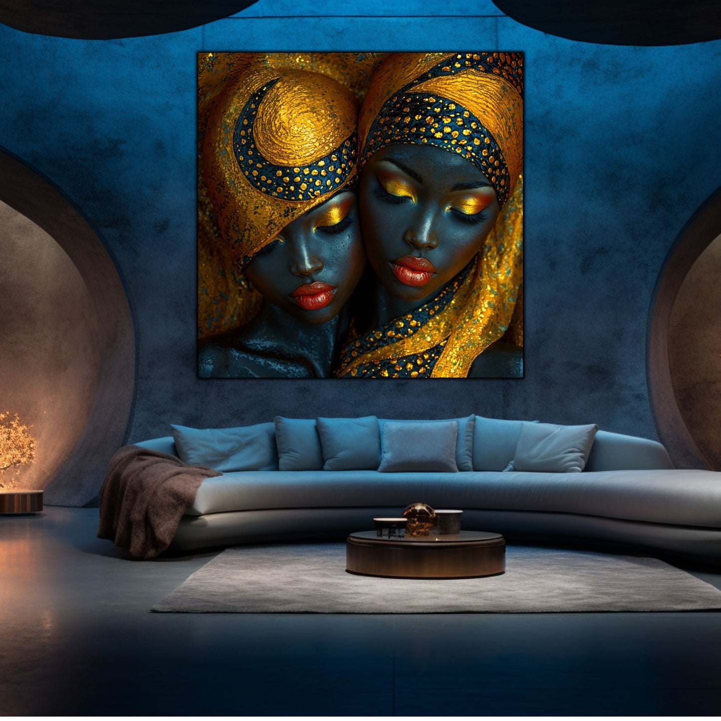 Tablou unicat din sticlă securizată - Beyond Tribe NO26