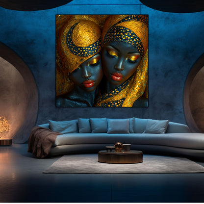 Tablou unicat din sticlă securizată - Beyond Tribe NO26