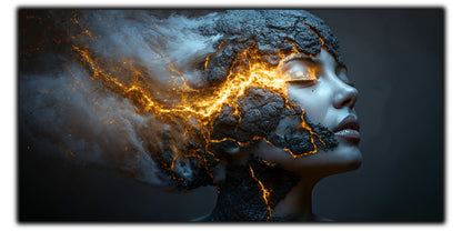 Tablou Sticla Securizata – Reimagined No22