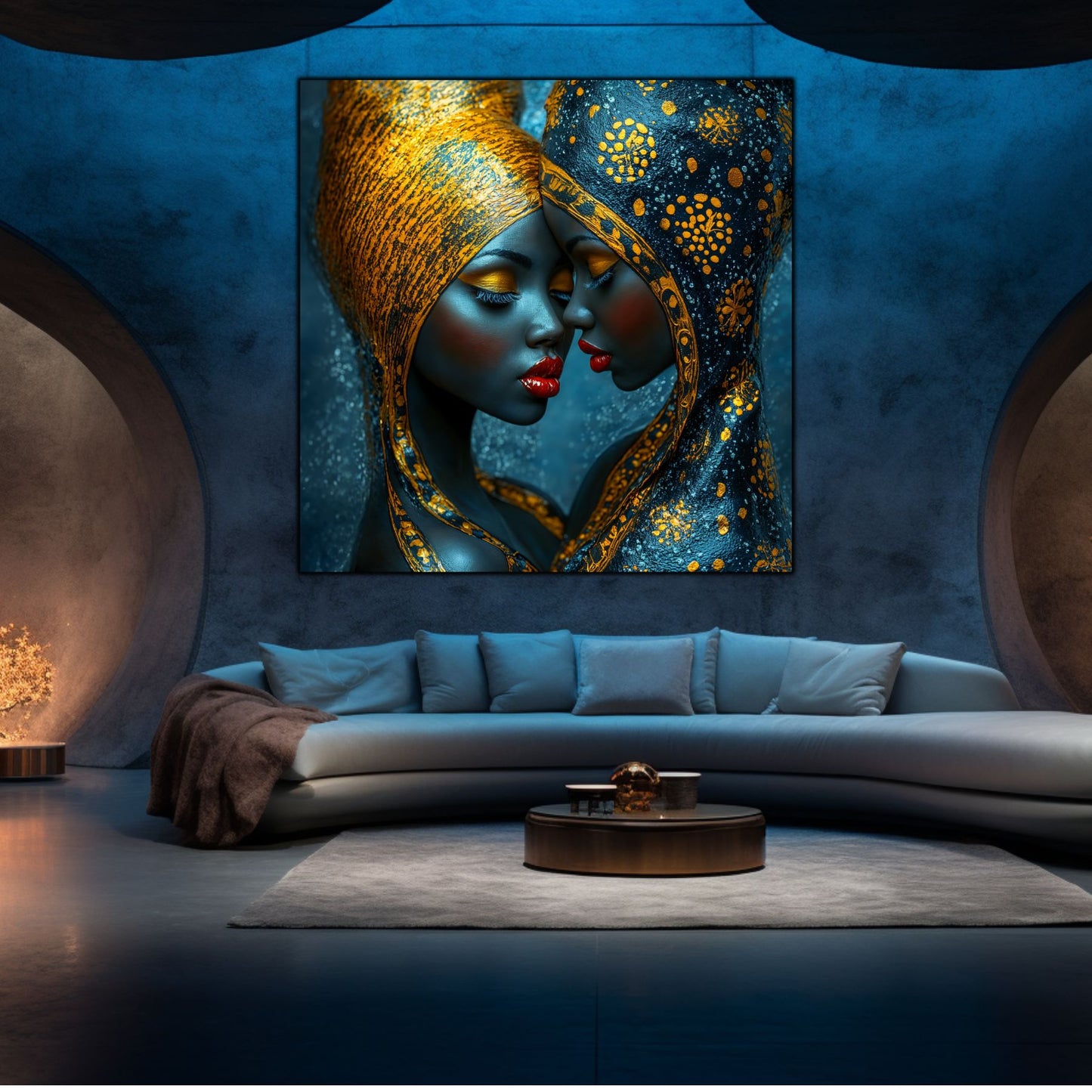 Tablou unicat din sticlă securizată - Beyond Tribe NO29