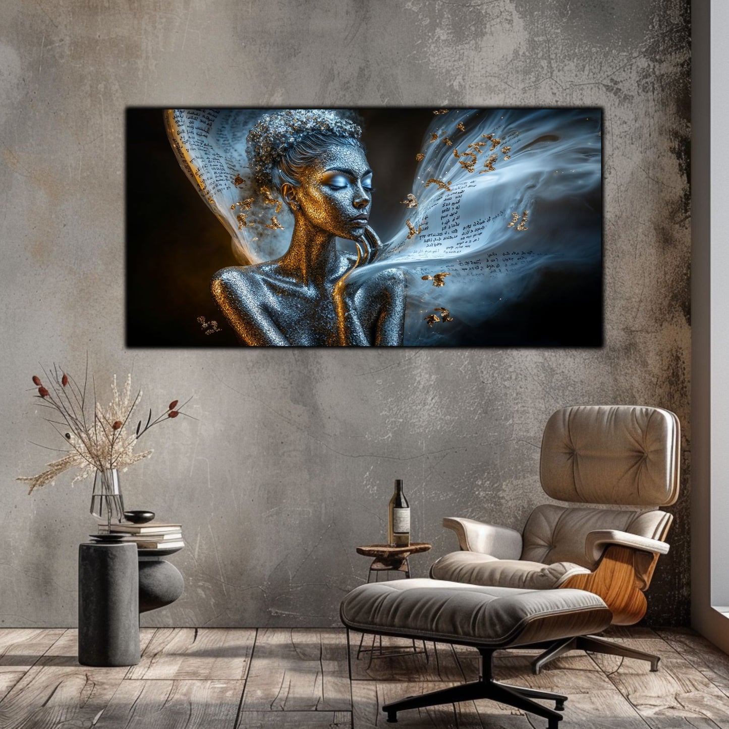 Beyond Meditation - Tablouri moderne pe sticla securizata pentru living contemporan NO13