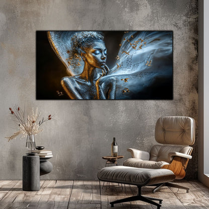 Beyond Meditation - Tablouri moderne pe sticla securizata pentru living contemporan NO13