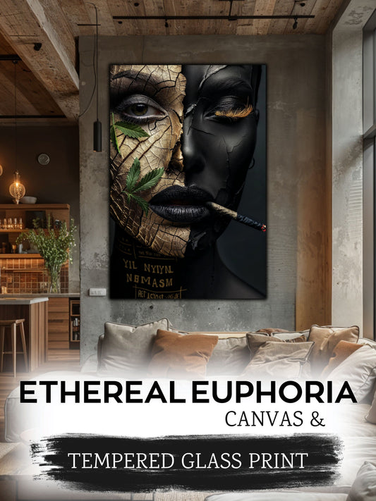 Canvas painting / glass painting - Ethereal Euphoria 22