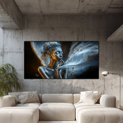 Beyond Meditation - Tablouri moderne pe sticla securizata pentru living contemporan NO13