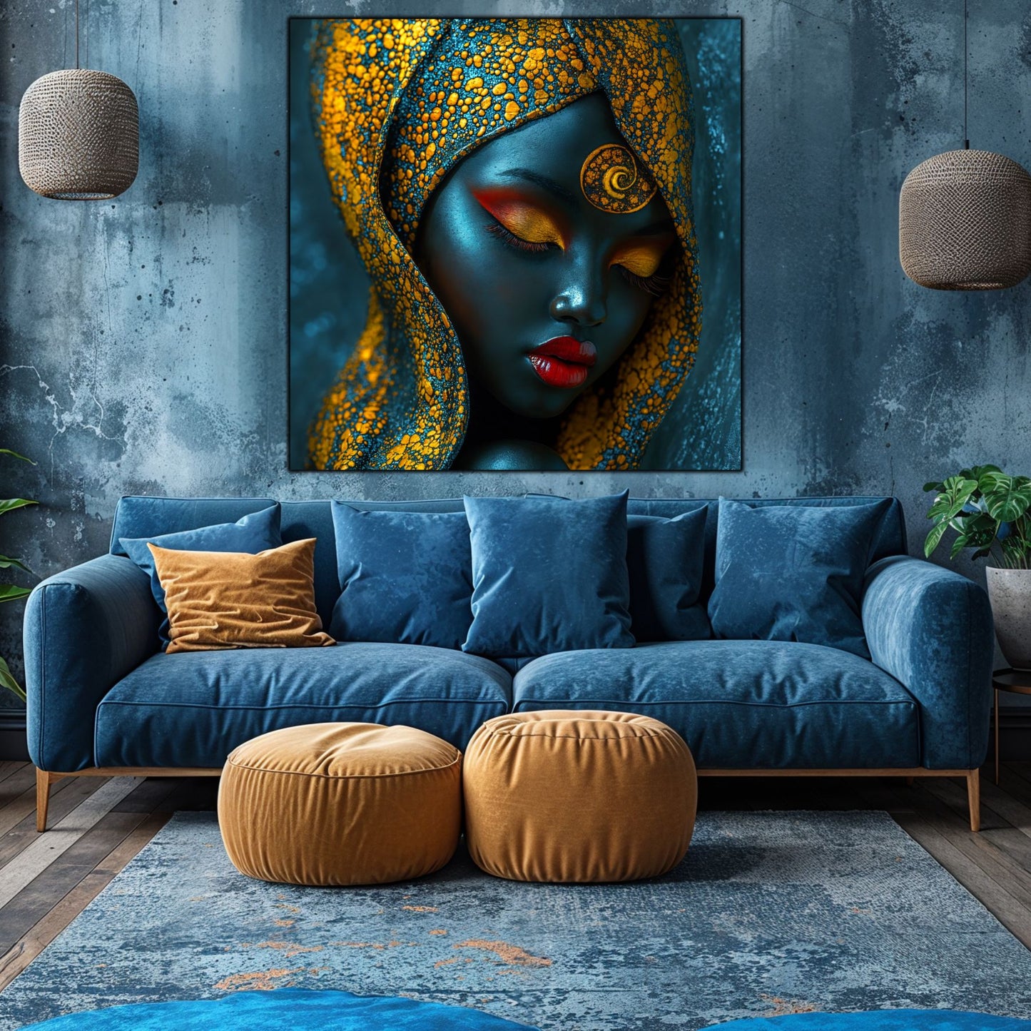 Tablou unicat din sticlă securizată - Beyond Tribe NO30