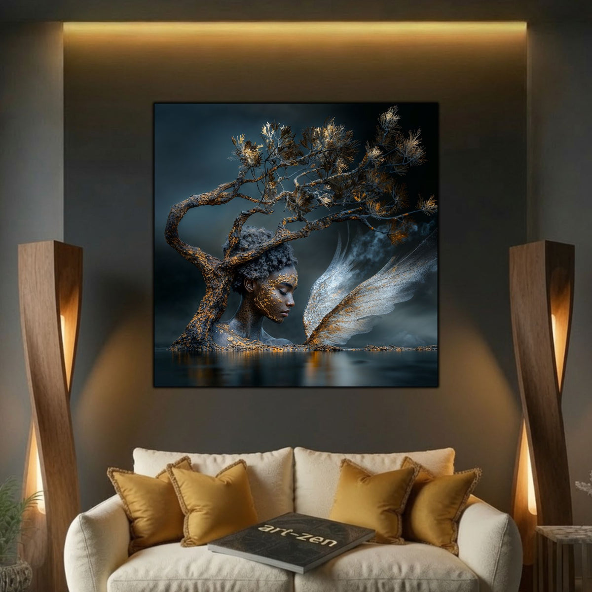 Tablou living Visul de sub Pin