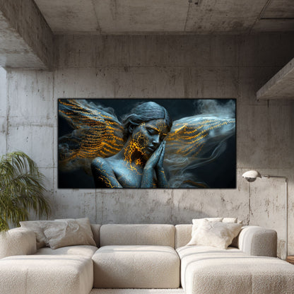 Beyond Meditation - Tablouri moderne pe sticla securizata pentru living contemporan NO25