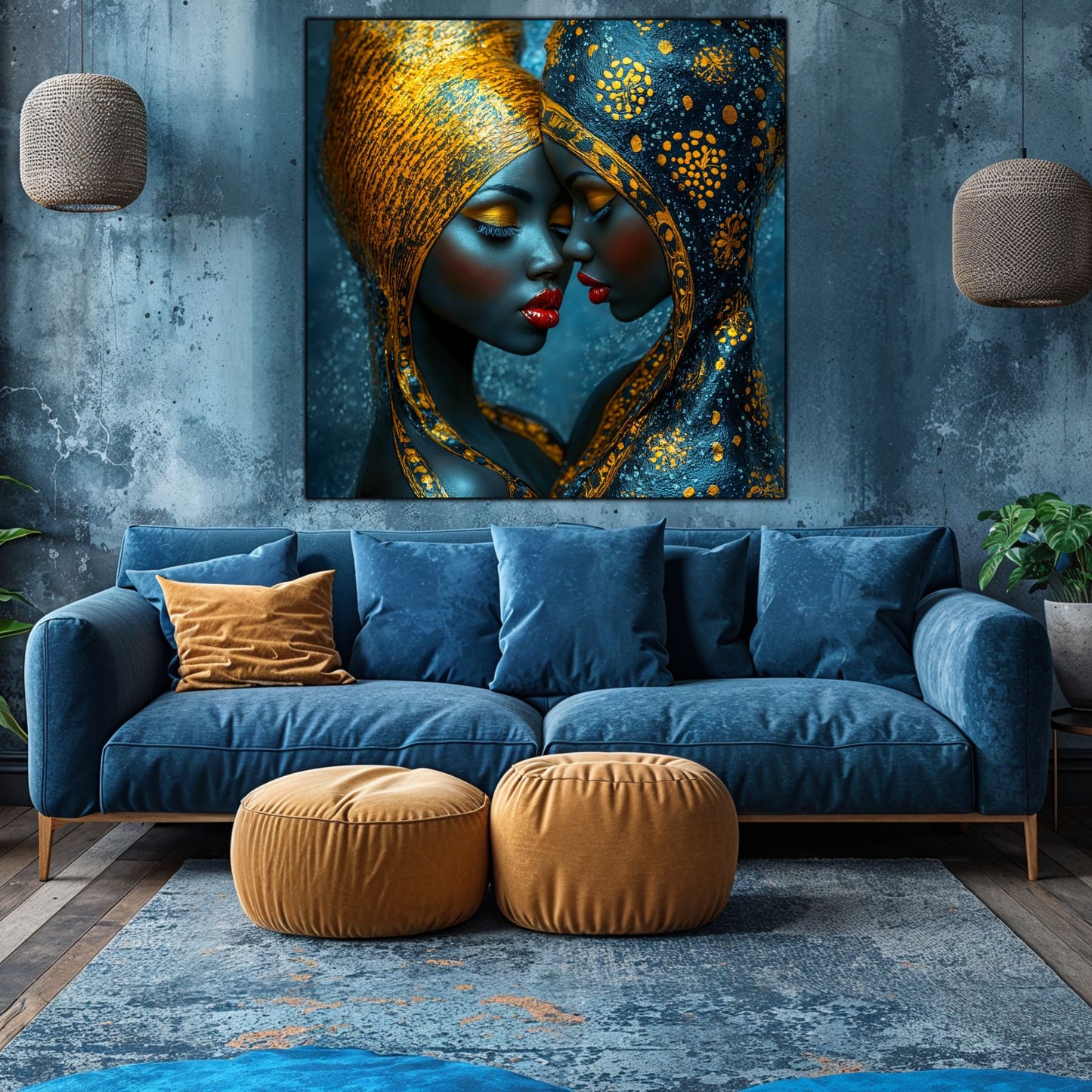 Tablou unicat din sticlă securizată - Beyond Tribe NO29