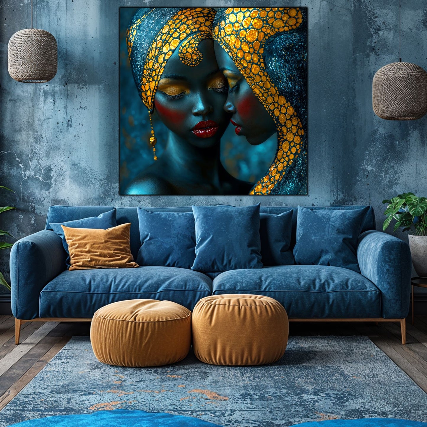 Tablou unicat din sticlă securizată - Beyond Tribe NO27