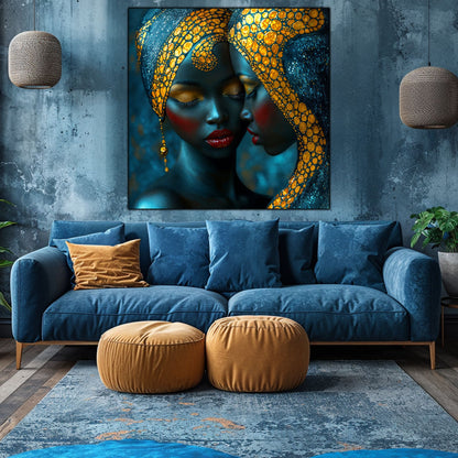 Tablou unicat din sticlă securizată - Beyond Tribe NO27