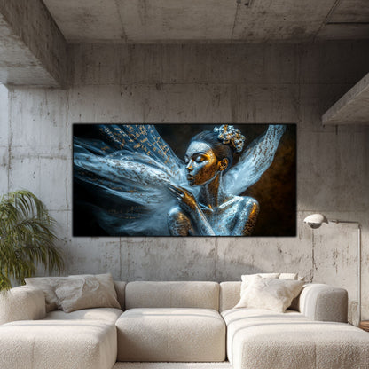 Beyond Meditation - Tablouri moderne pe sticla securizata pentru living contemporan NO20