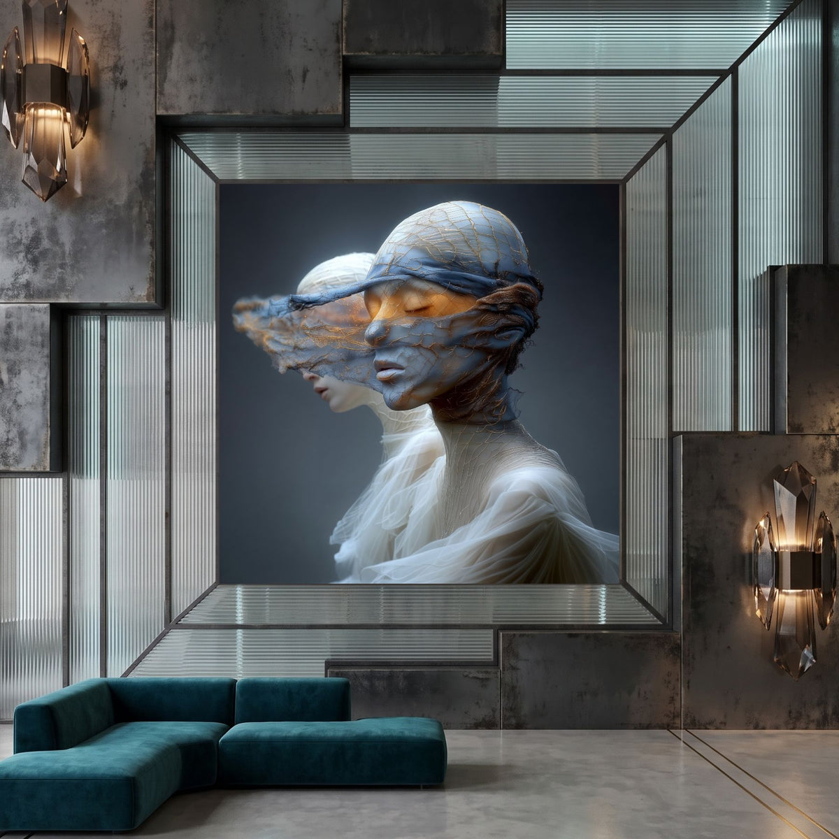 Tablou Living Modern – Firele nevăzute