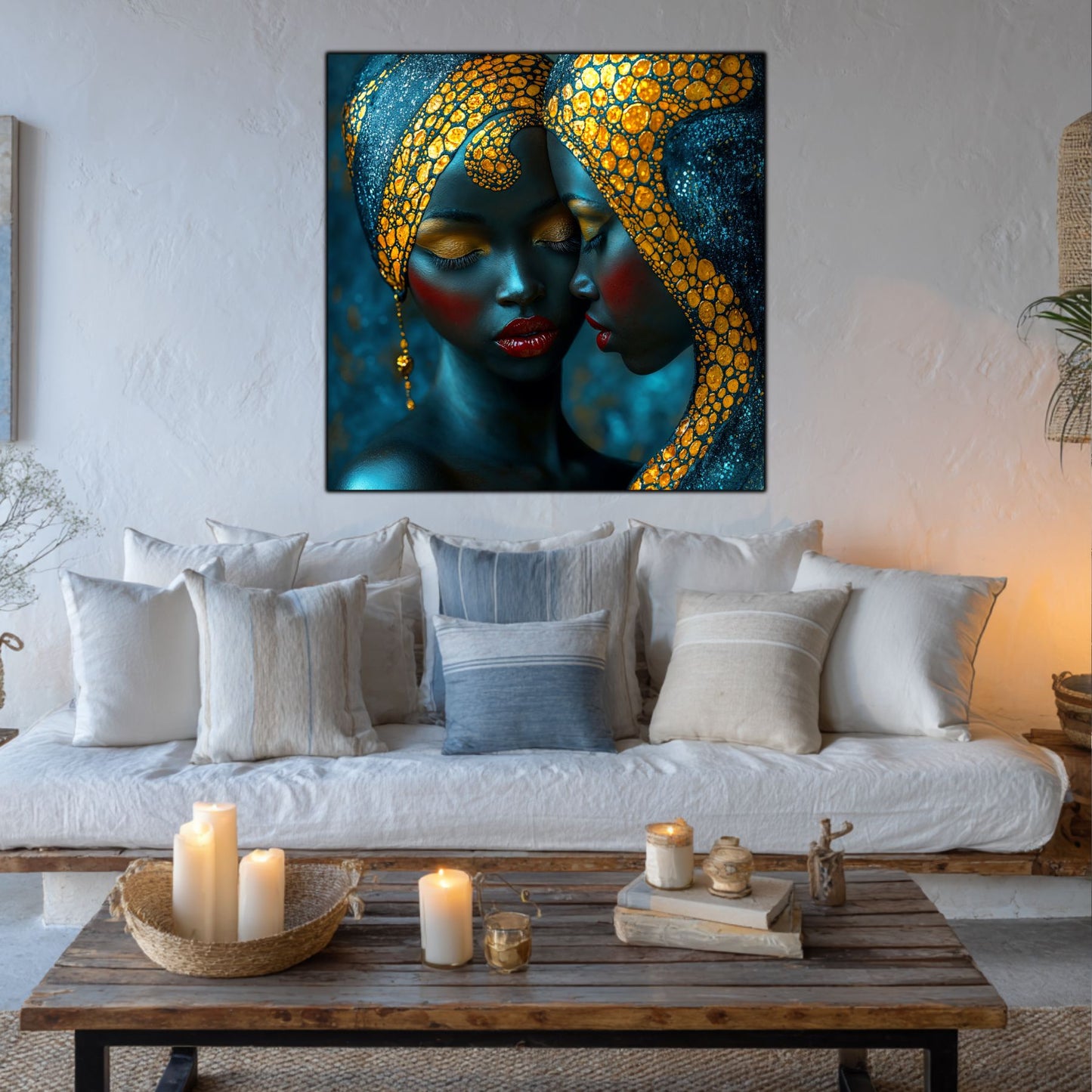 Tablou unicat din sticlă securizată - Beyond Tribe NO27