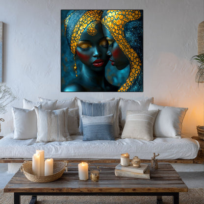 Tablou unicat din sticlă securizată - Beyond Tribe NO27