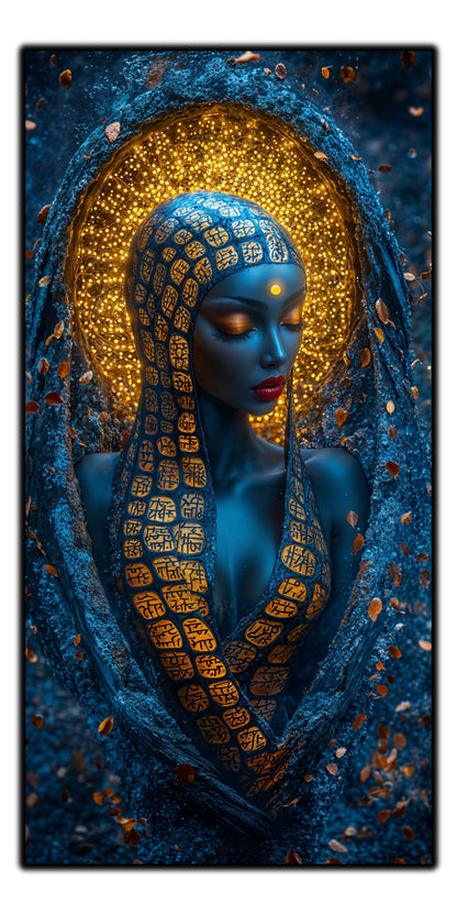 Tablou unicat din sticlă securizată Beyond Creation - No25