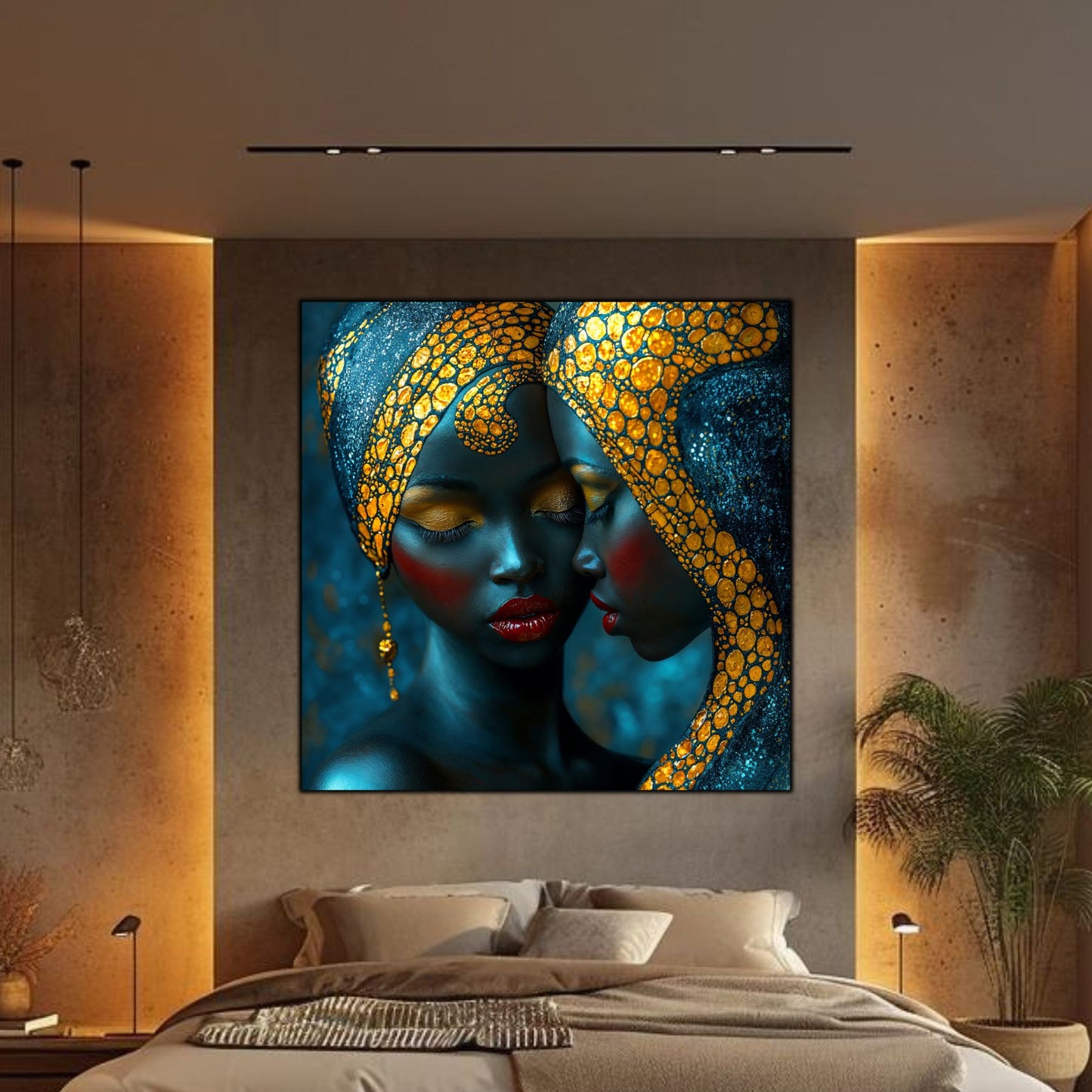 Tablou unicat din sticlă securizată - Beyond Tribe NO27