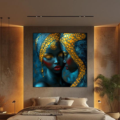 Tablou unicat din sticlă securizată - Beyond Tribe NO27