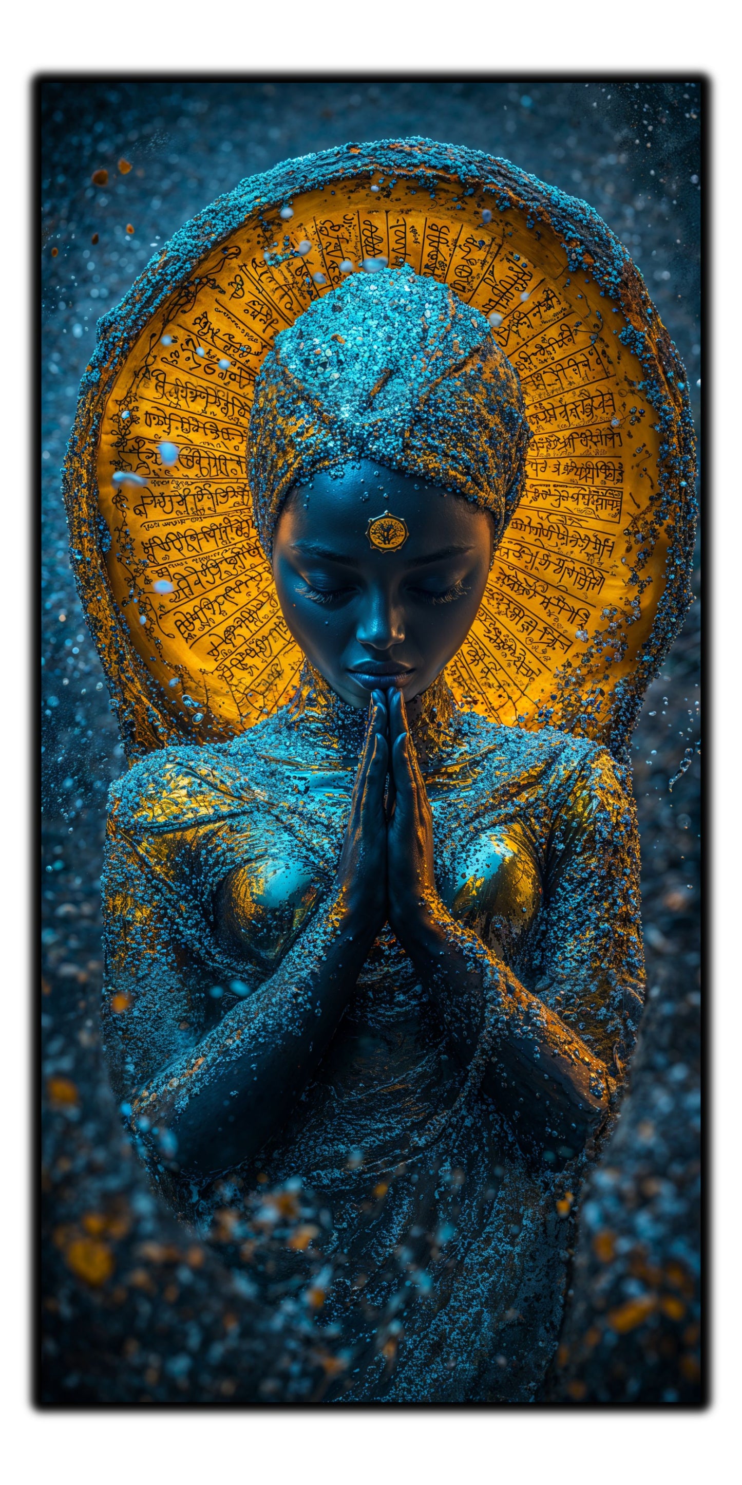 Tablou unicat din sticlă securizată Beyond Creation - No26