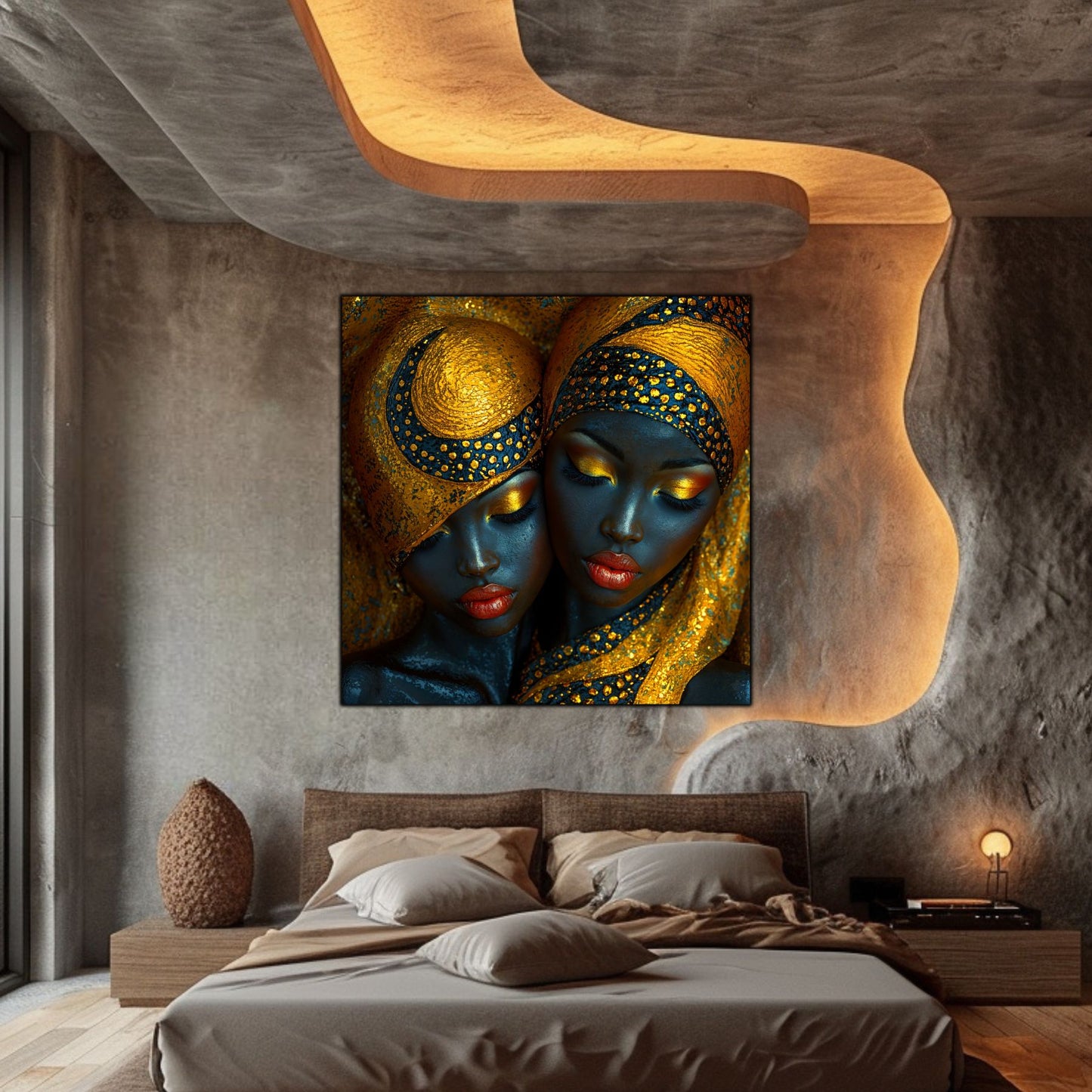 Tablou unicat din sticlă securizată - Beyond Tribe NO26