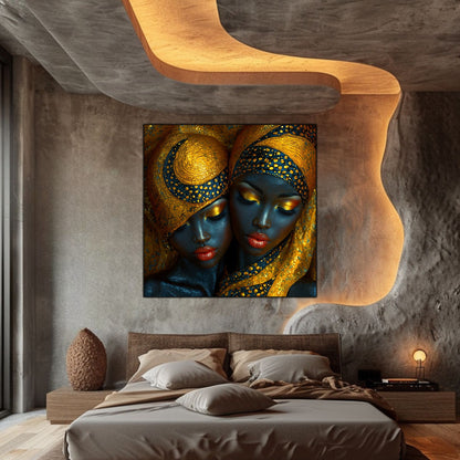 Tablou unicat din sticlă securizată - Beyond Tribe NO26