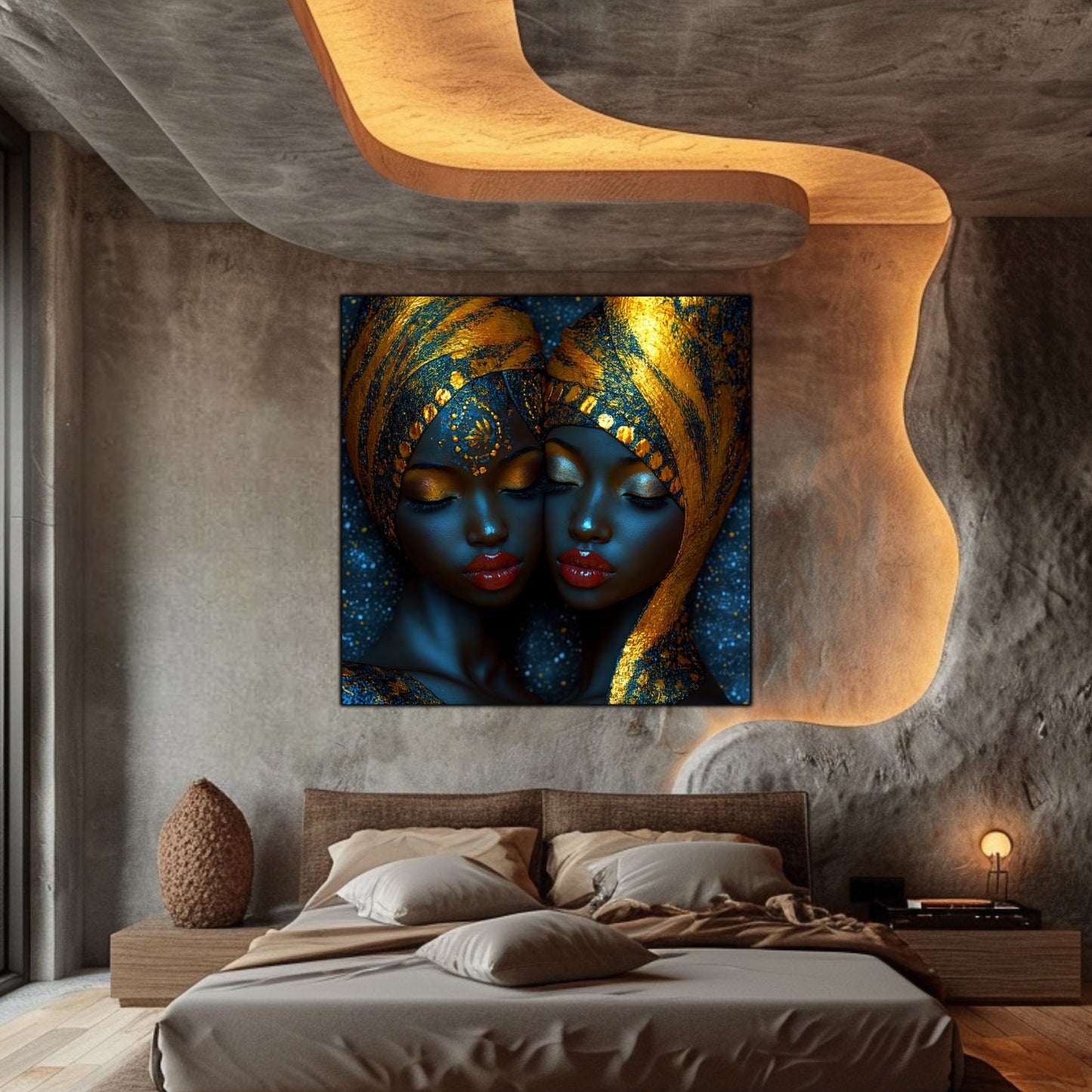 Tablou unicat din sticlă securizată - Beyond Tribe NO31