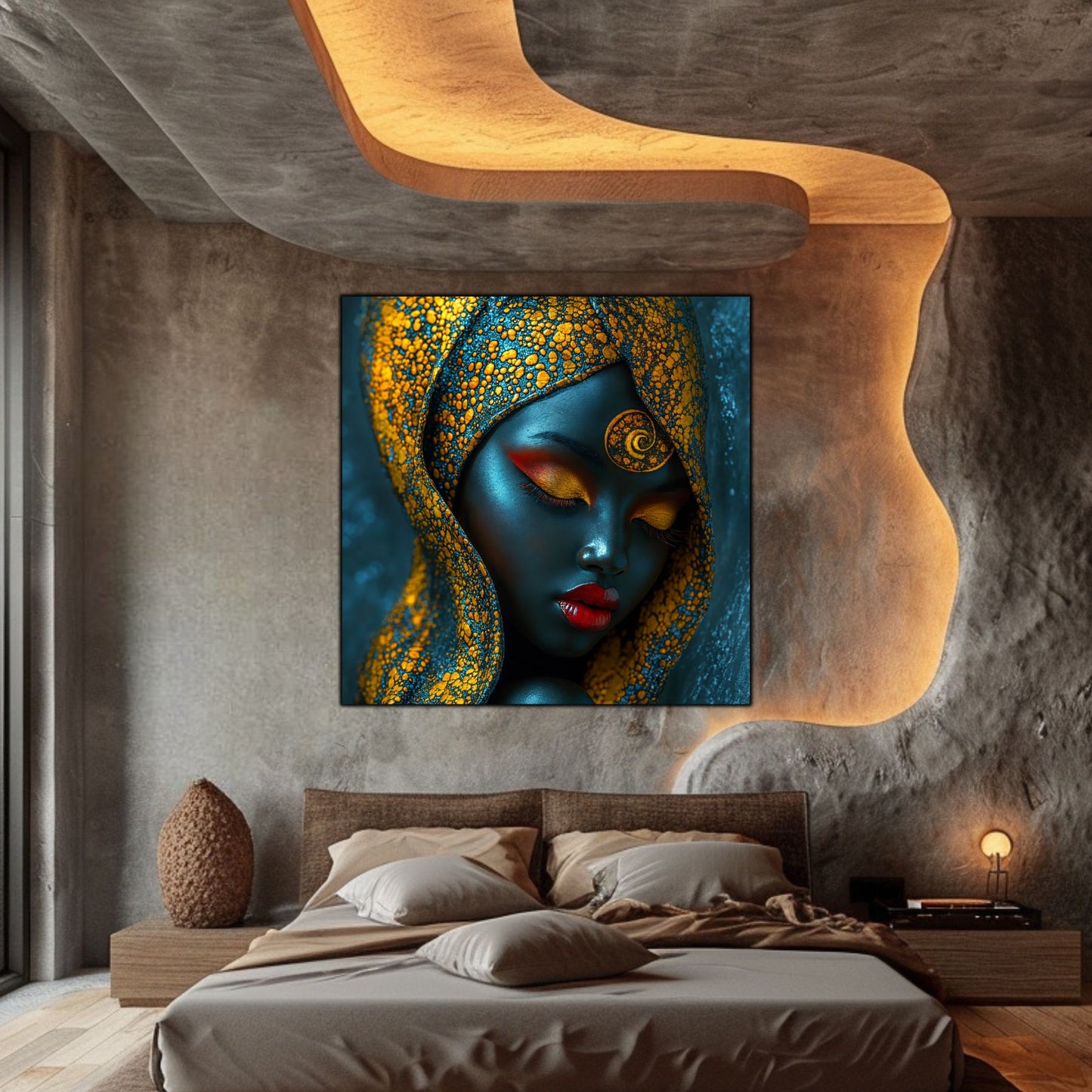 Tablou unicat din sticlă securizată - Beyond Tribe NO30