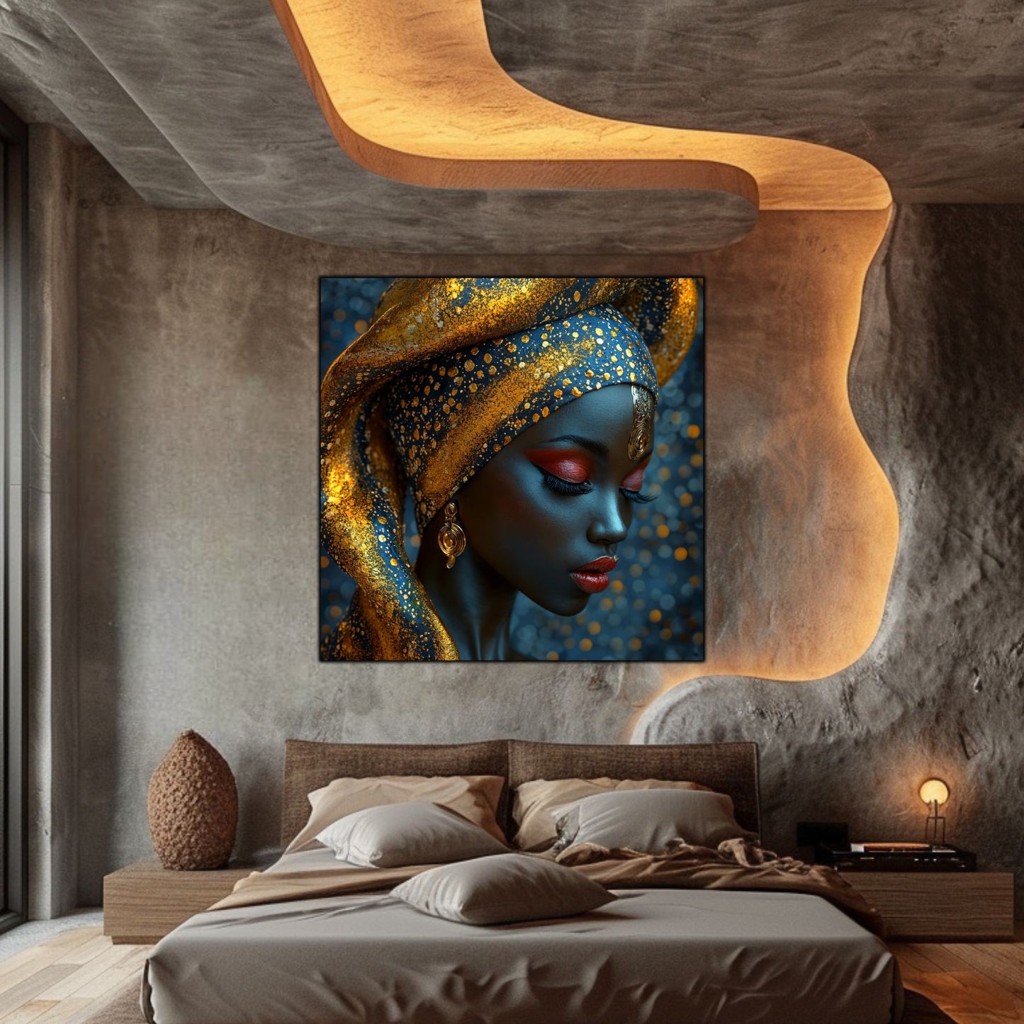 Tablou unicat din sticlă securizată - Beyond Tribe NO28