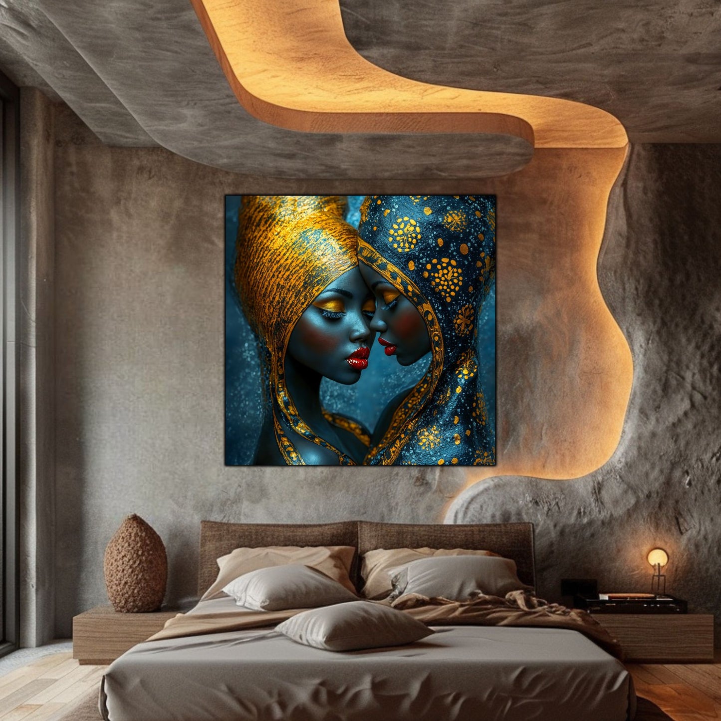 Tablou unicat din sticlă securizată - Beyond Tribe NO29