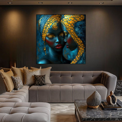 Tablou unicat din sticlă securizată - Beyond Tribe NO27