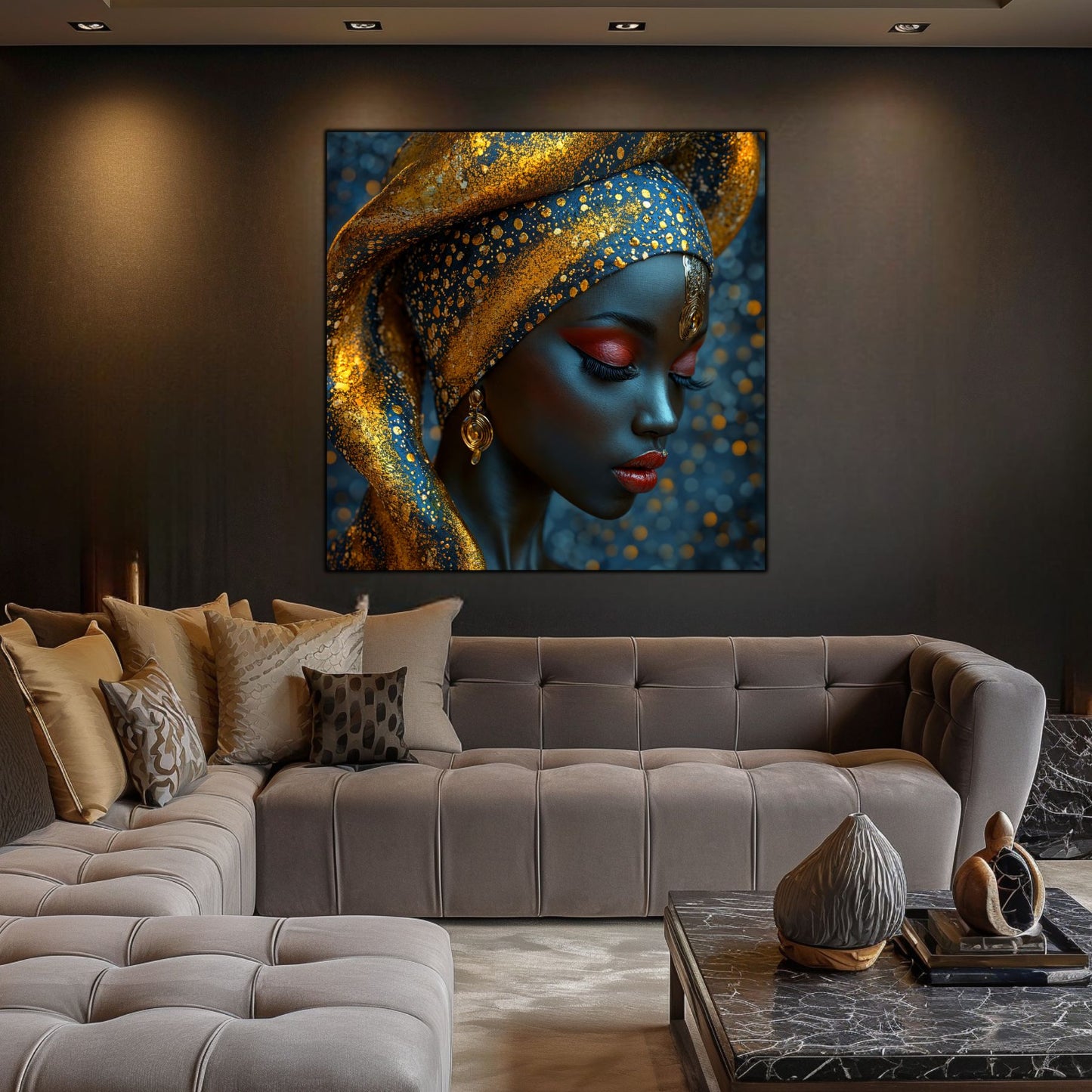 Tablou unicat din sticlă securizată - Beyond Tribe NO28