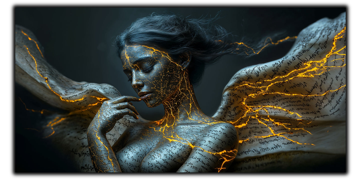 Beyond Meditation - Tablouri moderne pe sticla securizata pentru living contemporan NO27