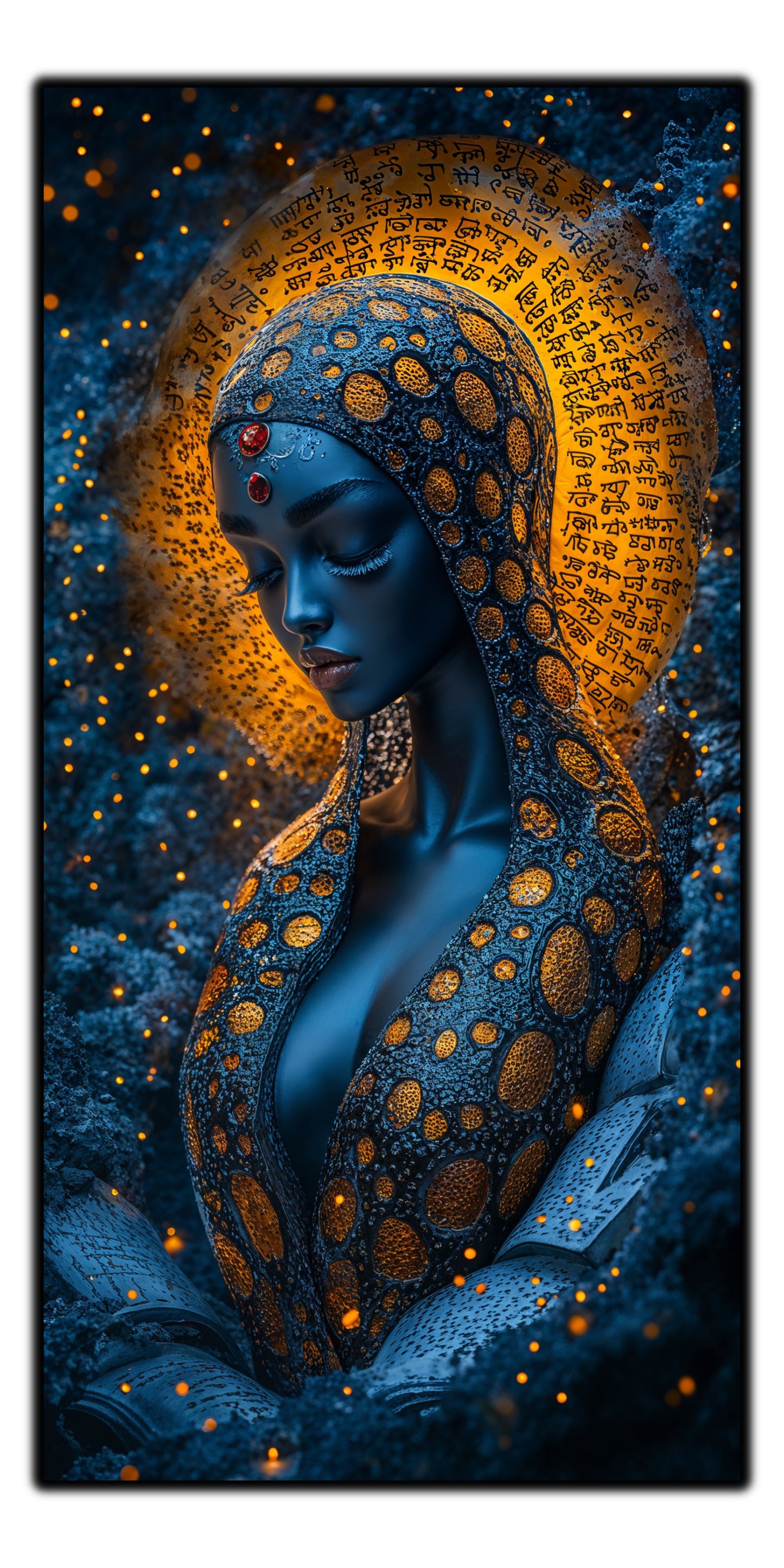 Tablou unicat din sticlă securizată Beyond Creation - No27