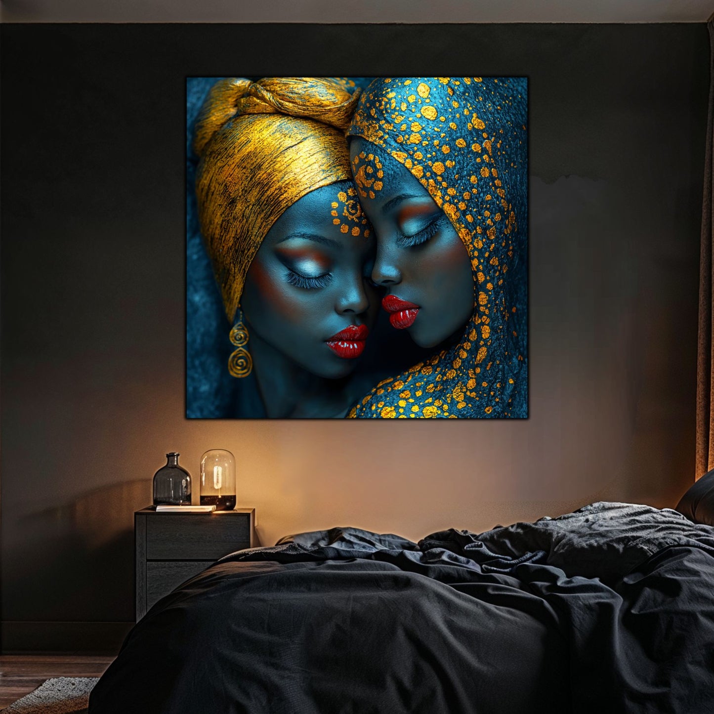 Tablou unicat din sticlă securizată - Beyond Tribe NO33