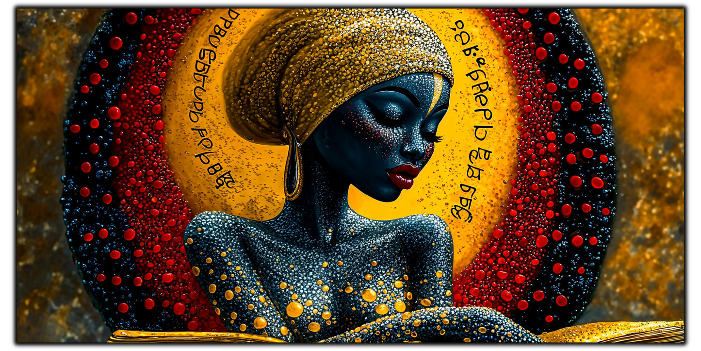 Tablou unicat din sticlă securizată Beyond Creation - No02