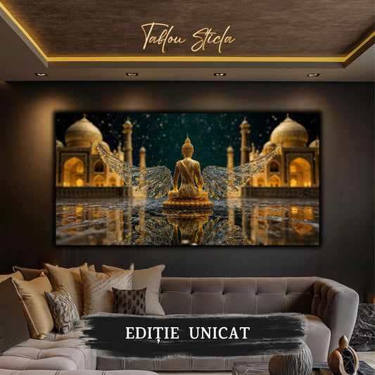 Tablou unicat pe sticla securizata - The Lost Temple - No 39