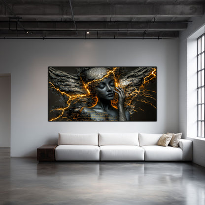 Tablou Decorativ Premium – Ideal pentru Dormitor si Living - Print UV pe Sticla Securizata