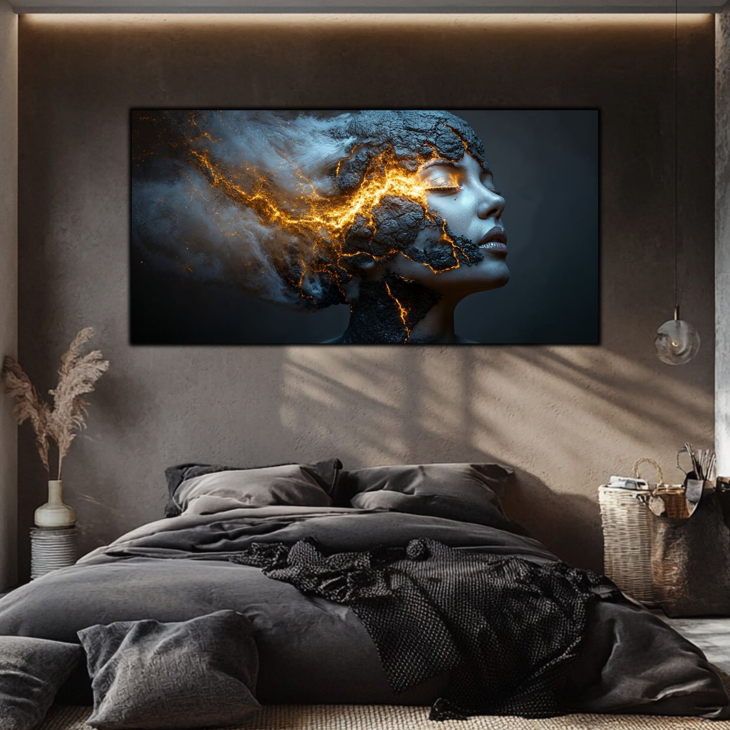 Tablou Sticla Securizata – Reimagined No22