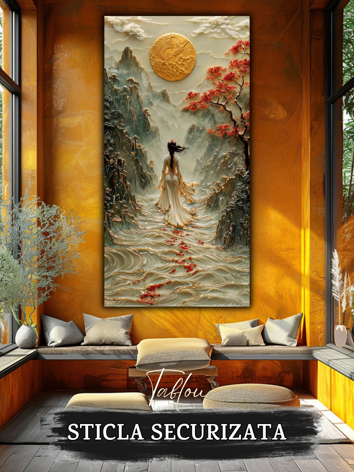 Tablou Sticla - Silk Road - 15