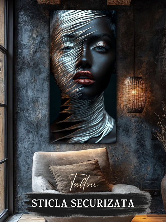 Innerverse - Tablou Sticla  - Unicat - no26