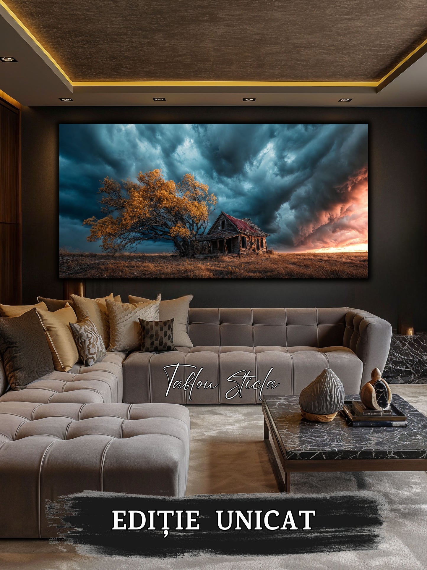 Tablou Sticla Securizata - Colectia StormLight - no09