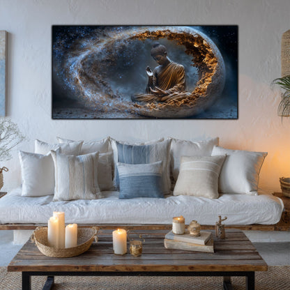 Tablou Decorativ pe Sticla Securizata – Ideal pt Dormitor si Living - Beyond Stardust No03