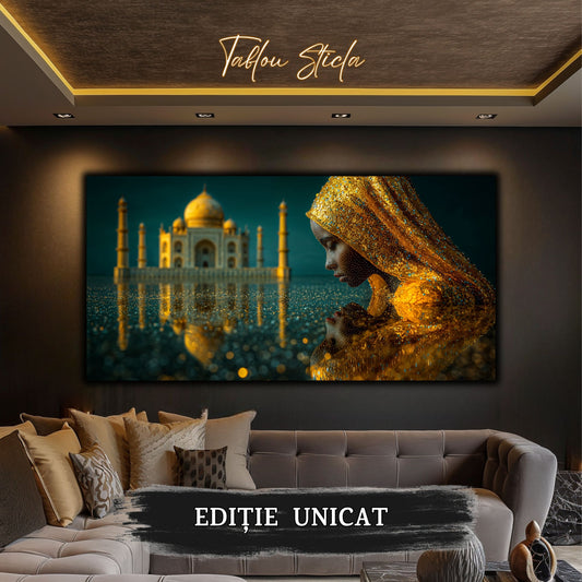 Tablou unicat pe sticla securizata - The Lost Temple - No 27